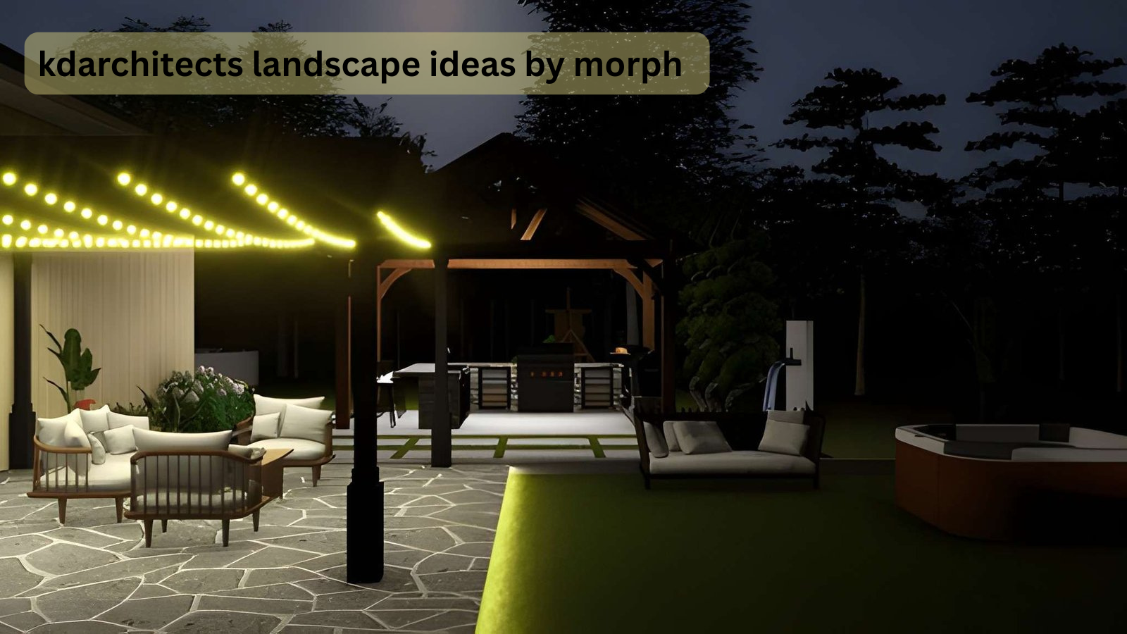 kdarchitects landscape ideas by morph