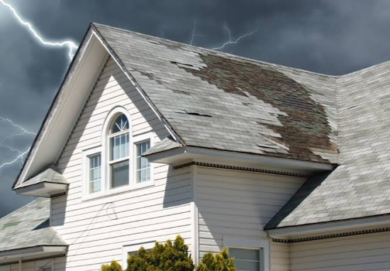 roof damage
